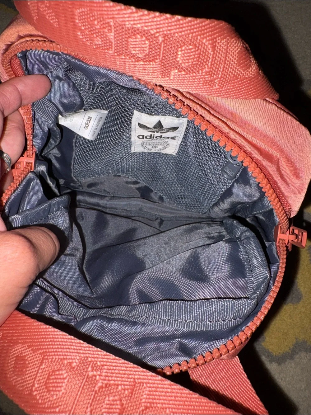 adidas Pink Mini Backpack - Picture 3 of 6